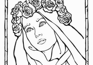 St Rose Of Lima Coloring Page St Rose Of Lima