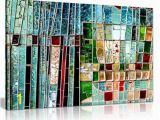 Stained Glass Wall Murals Amazon Abstract Colourful Stained Window Canvas Wall