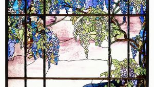 Stained Glass Wall Murals Tiffany Stained Glass Panel View Of Oyster Bay