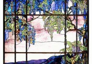 Stained Glass Wall Murals Tiffany Stained Glass Panel View Of Oyster Bay