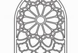 Stained Glass Window Coloring Pages Stained Glass Window Coloring Pages