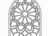 Stained Glass Window Coloring Pages Stained Glass Window Coloring Pages