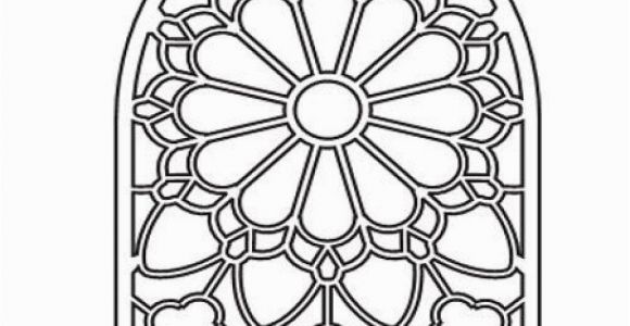 Stained Glass Window Coloring Pages Stained Glass Window Coloring Pages