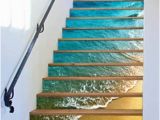 Stair Riser Murals 3d Beach Shell Stairs Risers Decoration Mural Vinyl Decal