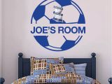 Stamford Bridge Wall Mural Birmingham City F C Ball Design & Personalised Name Wall