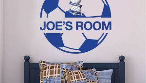 Stamford Bridge Wall Mural Birmingham City F C Ball Design & Personalised Name Wall