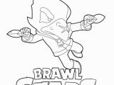Star Coloring Pages for Kids Craw From Brawl Stars Coloring Page Brawlstars