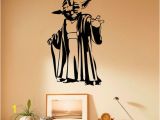 Star Destroyer Wall Mural Master Yoda Wall Decal Vinyl Stickers Star Wars Home Interior Art Design Murals Bedroom Wall Decor 33s01w