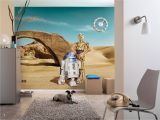 Star Destroyer Wall Mural Mural "star Wars Lost Droids" From Komar