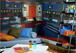 Star Trek Bridge Wall Mural Star Trek Mural Transforms Any Room Into Nerd Womb