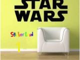 Star Wars Bedroom Wall Murals Huge Star Wars Logo Kid Room Decor Vinyl Wall Art Decal