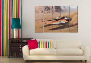 Star Wars Bedroom Wall Murals Star Wars Podracer Canvas Poster Podracer Canvas Wall Art Poster Besthomedesign