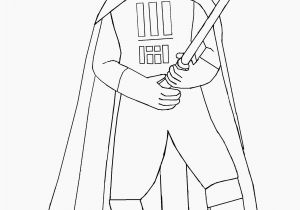 Star Wars Coloring Pages Darth Vader Darth Vader Holding Lightsaber Coloring Page Free