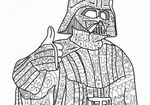 Star Wars Coloring Pages Darth Vader Darth Vader Star Wars Coloring Page Adult Coloring Door