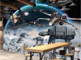 Star Wars Murals Wallpaper Nach 3d Foto Tapete Wandbild Star Wars Große Wandbilder Wand Malerei