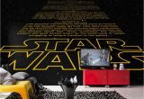 Star Wars Saga Wall Mural Star Wars Intro by Brewers 8 487 Geek Home