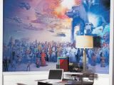 Star Wars Saga Wall Mural Star Wars Saga Chair Rail Decal Set Products