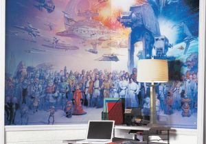 Star Wars Saga Wall Mural Star Wars Saga Chair Rail Decal Set Products