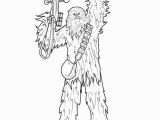 Star Wars the force Awakens Coloring Pages to Print Star Wars the force Awakens Chewbacca Coloring Page