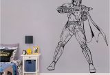 Star Wars Wall Mural Art Decal Us $7 69 Off Boba Fett Wall Decal Star Wars Vinyl Sticker Bedroom Decal for Boy Kids Cool Gift Waterproof Murals C453 In Wall Stickers