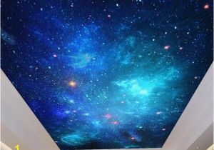 Starry Night Sky Murals 3d Wallpaper Painting Night Sky Ceiling Wall Murals Living Room