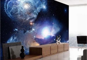 Starry Night Wall Mural Shinehome Starry Night Space Star Planet Wallpaper Murals Roll for 3d Walls Wallpapers for 3 D Living Room Bedroom Wall Paper