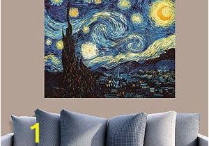 Starry Night Wall Mural the Starry Night by Vincent Van Gogh Fathead $99 99