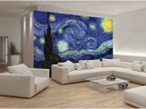 Starry Night Wall Mural Van Gogh Starry Night Wallpaper Mural