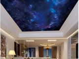 Starry Night Wall Mural wholesale Interior Ceiling 3d Wallpaper Custom Murals Wallpaper Fantasy Night Starry Sky Zenith Ceiling Mural Wall Paper for Walls 3d Sports Wallpaper