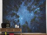 Starry Night Wall Mural Yi Curtain Tapestry Starry Night forest Starry Tapestry Wall Hanging 3d Printing forest Tapestry Galaxy Tapestry Starry Sky Tapestry for Dorm Living