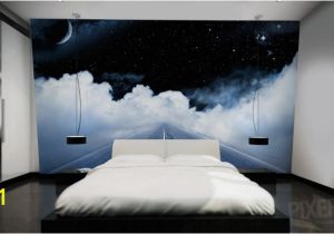 Starry Sky Wall Mural 49 ] Night Sky Wallpaper Murals On Wallpapersafari