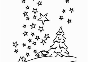 Stars In the Sky Coloring Pages Clear Winter Night Sky with Million Of Stars Coloring Page