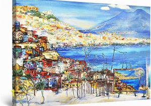 Startonight 3d Mural Wall Art Amazon Startonight Canvas Wall Art Abstract Amalfi