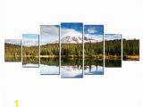 Startonight Mural Wall Art Startonight Huge Canvas Wall Art Mountain Landscapes Home