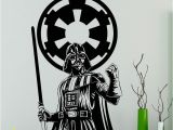 Starwars Mural Darth Vader Star Wars Wall Vinyl Decal Skywalker Black Poster