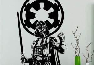 Starwars Mural Darth Vader Star Wars Wall Vinyl Decal Skywalker Black Poster