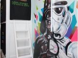 Starwars Mural Our 6 Bad Male "star Wars" Room Picture Of Star Wars Hostel