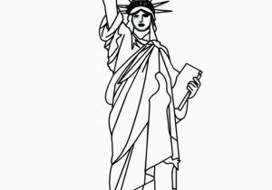 Statue Of Liberty Coloring Page Easy Download High Quality Statue Of Liberty Clipart Coloring