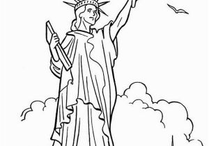 Statue Of Liberty Coloring Page Easy Easy Statue Liberty Head Coloring Sheet Sketch Coloring