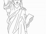 Statue Of Liberty Coloring Page Easy Statue Liberty Coloring Pages Free Printable