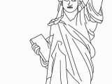 Statue Of Liberty Coloring Page Easy Statue Liberty Drawing Coloring Coloring Pages