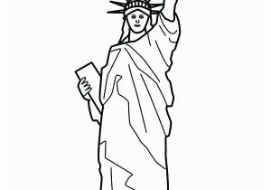 Statue Of Liberty Coloring Page Easy Statue Liberty Drawing Step by Step at Getdrawings