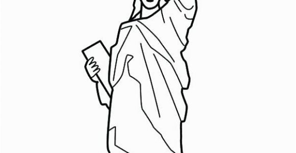 Statue Of Liberty Coloring Page Easy Statue Liberty Drawing Step by Step at Getdrawings