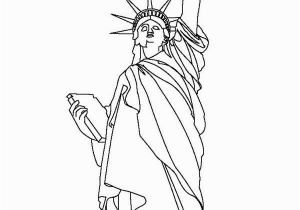 Statue Of Liberty Coloring Page Easy Statue Of Liberty Coloring Page Statue Of Liberty