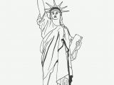 Statue Of Liberty Coloring Page Easy Statue Of Liberty for Celebrate Freedom Week Collage