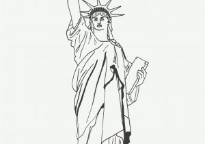 Statue Of Liberty Coloring Page Easy Statue Of Liberty for Celebrate Freedom Week Collage