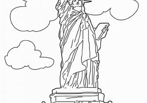 Statue Of Liberty Coloring Pages for Kindergarten Free Printable Statue Of Liberty Coloring Pages for Kids