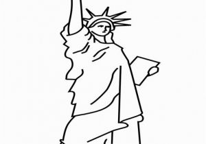 Statue Of Liberty Coloring Pages for Kindergarten Statue Liberty Coloring Pages for Kindergarten at