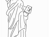 Statue Of Liberty Coloring Pages for Kindergarten Statue Of Liberty Coloring Pages Statue Of Liberty
