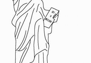 Statue Of Liberty Coloring Pages for Kindergarten Statue Of Liberty Coloring Pages Statue Of Liberty